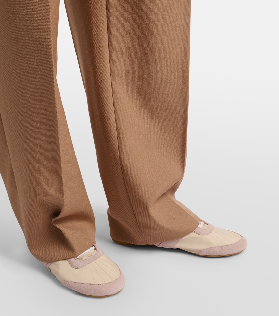 High-rise wool wide-leg pants | Chloé