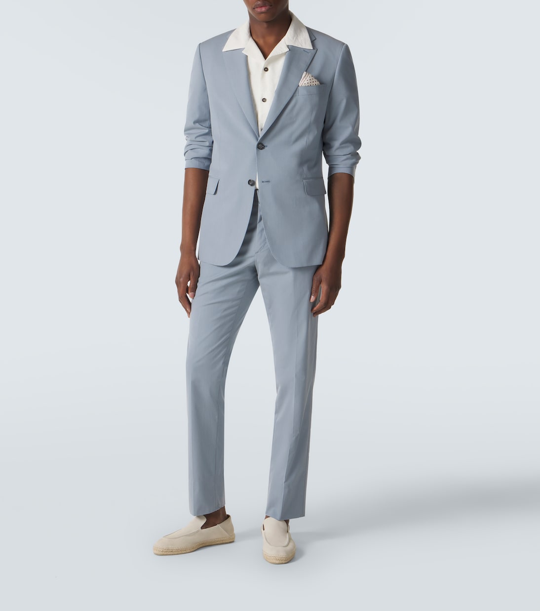 Trevi cotton and silk-blend suit | Brioni
