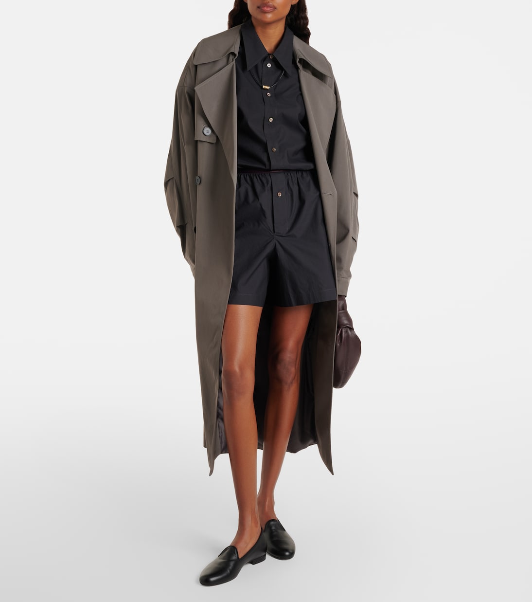 Cotton and silk shorts | Lemaire