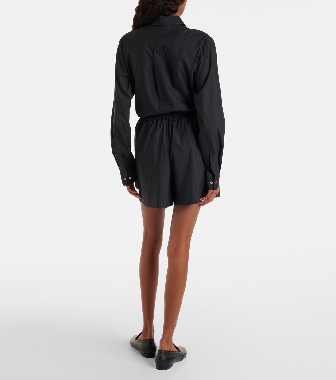 Cotton and silk shorts | Lemaire