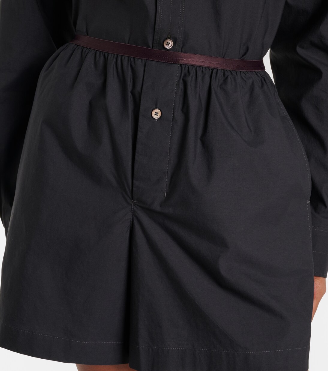 Cotton and silk shorts | Lemaire