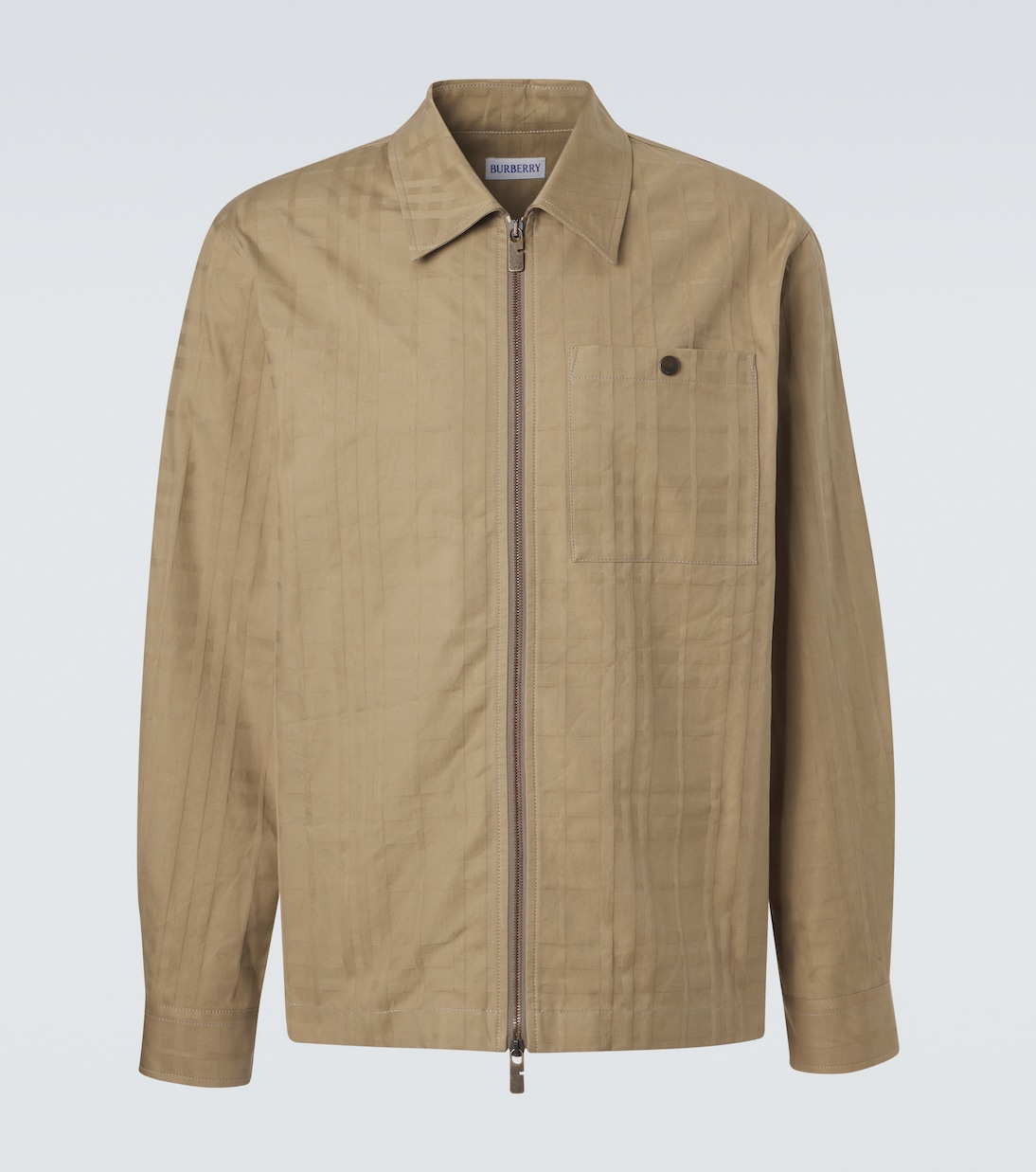 Burberry Check cotton jacket | Burberry