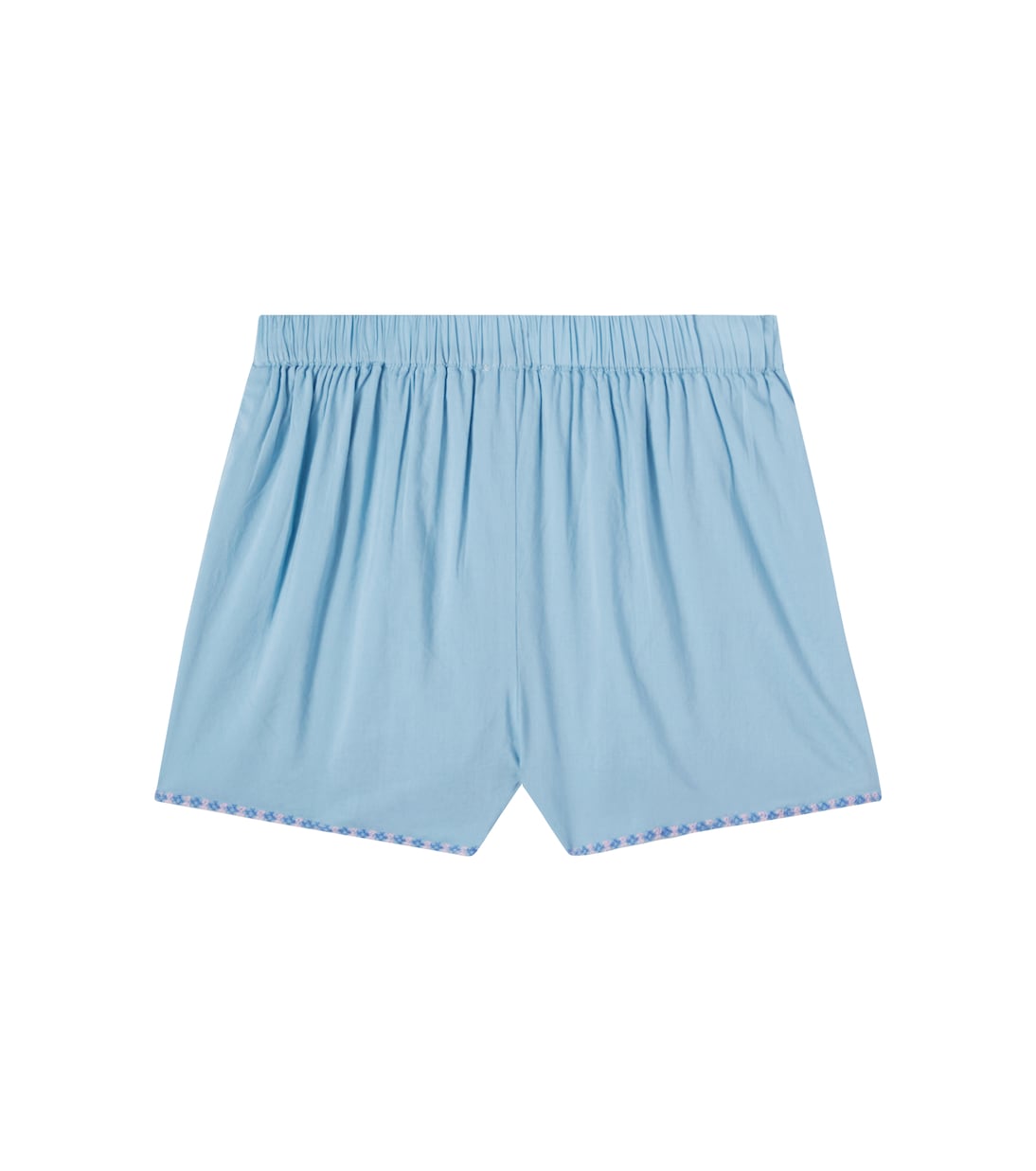Maïwen embroidered cotton shorts | Louise Misha