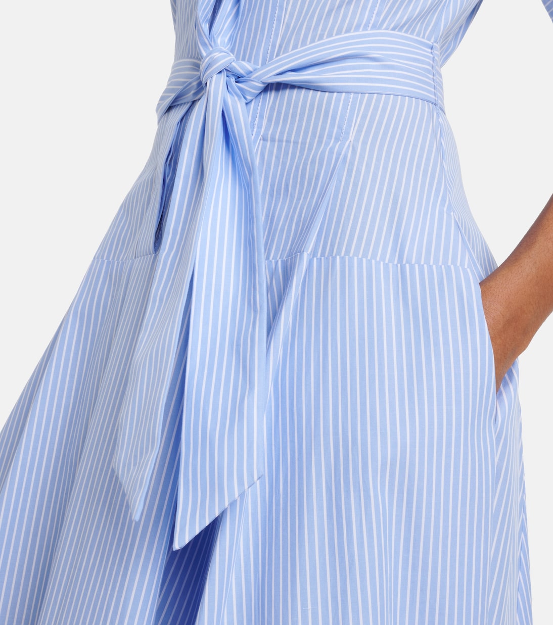 Truman striped cotton maxi dress | Simkhai
