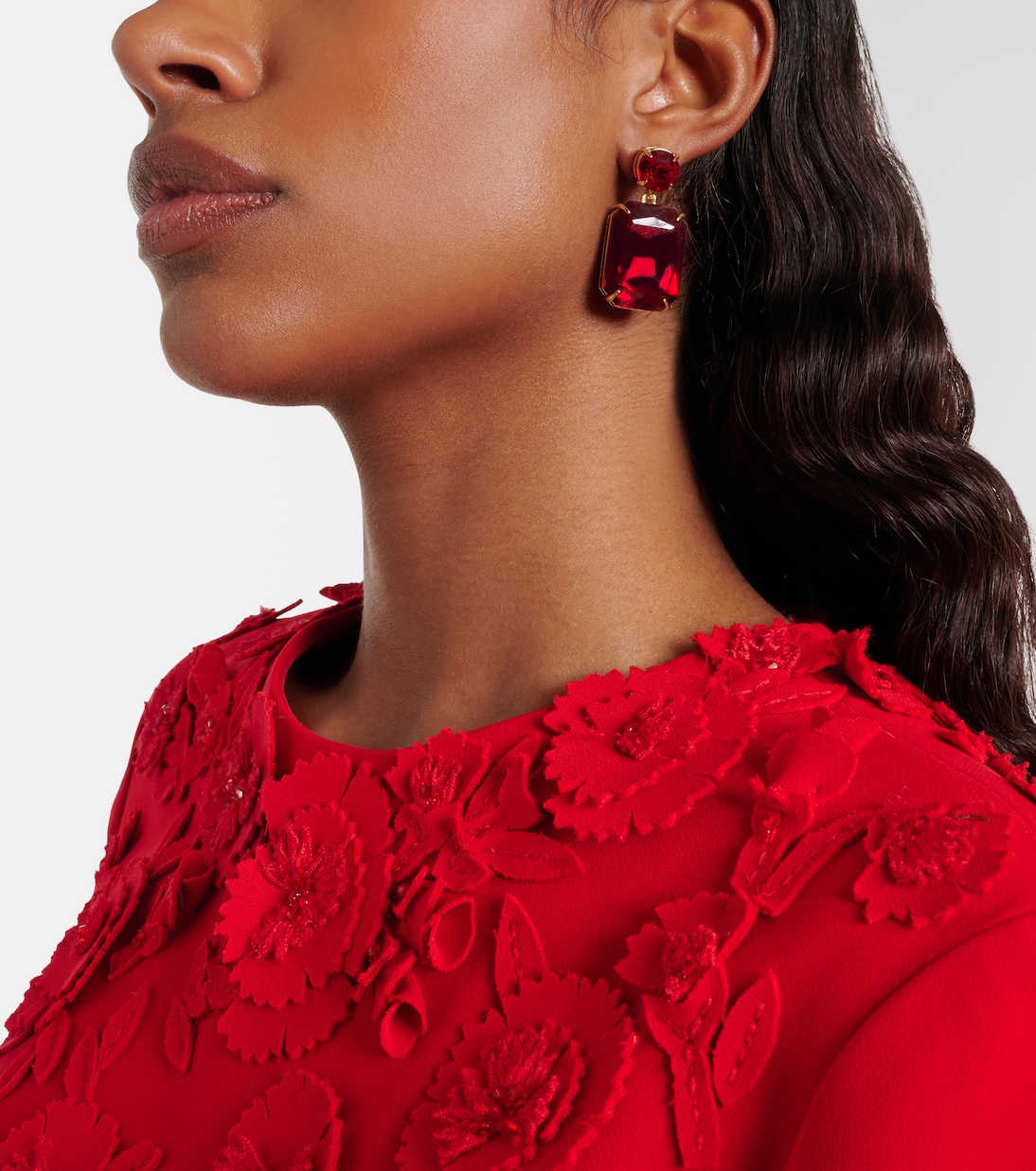 Embellished drop earrings | Carolina Herrera