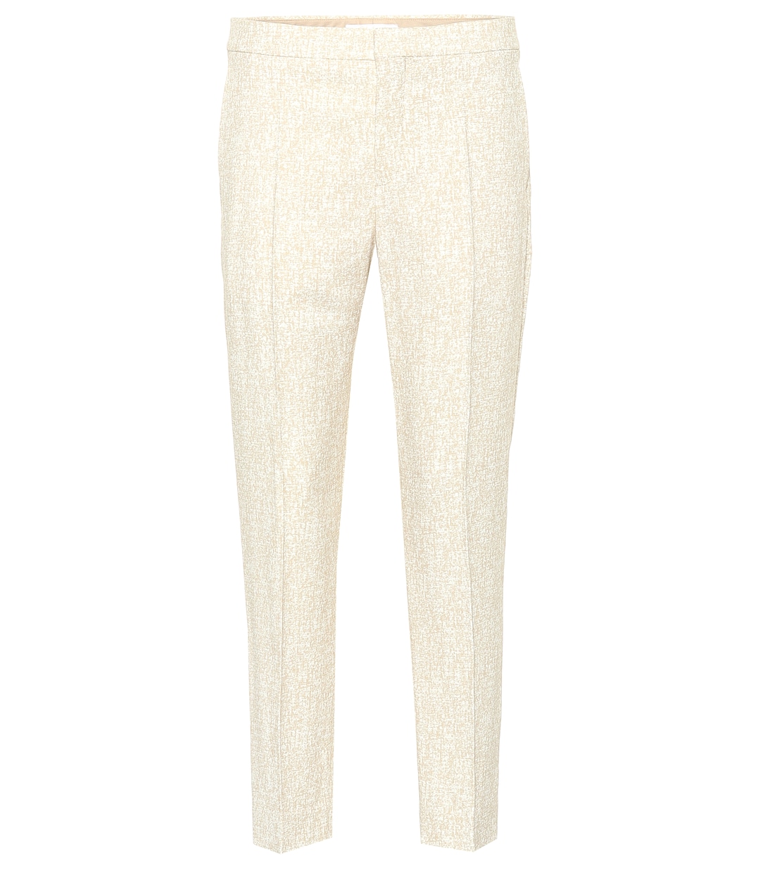 Pantalon en crêpe à taille mi-haute | Chloé