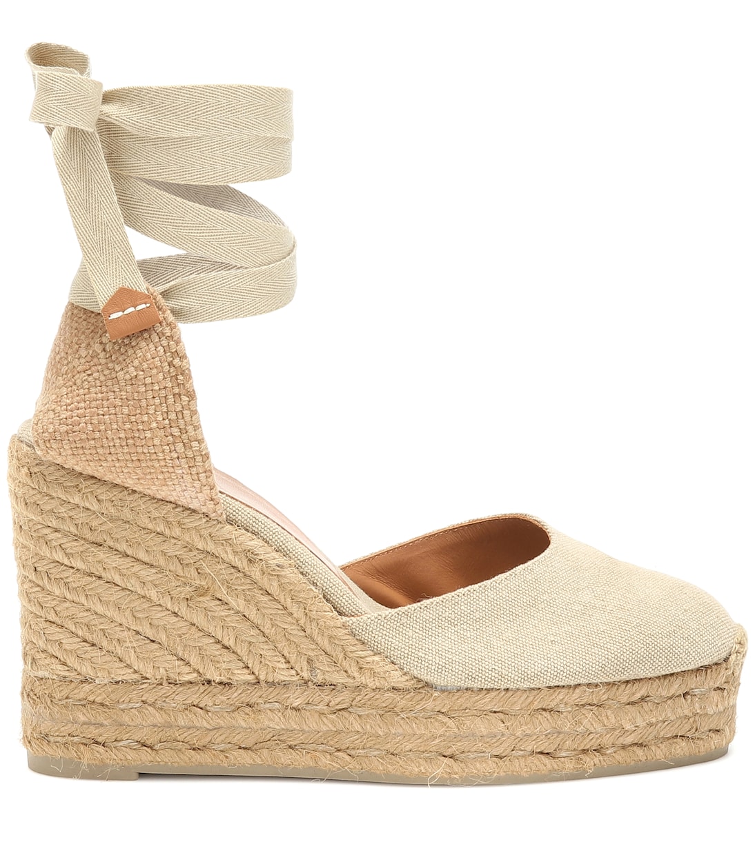 Carina canvas wedge espadrilles | Castañer