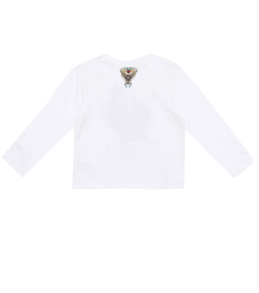 Top in cotone con cristalli | Camilla Kids