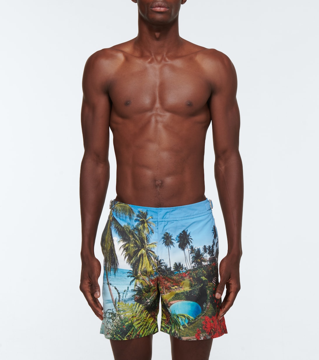 Bulldog photographic swim shorts | Orlebar Brown