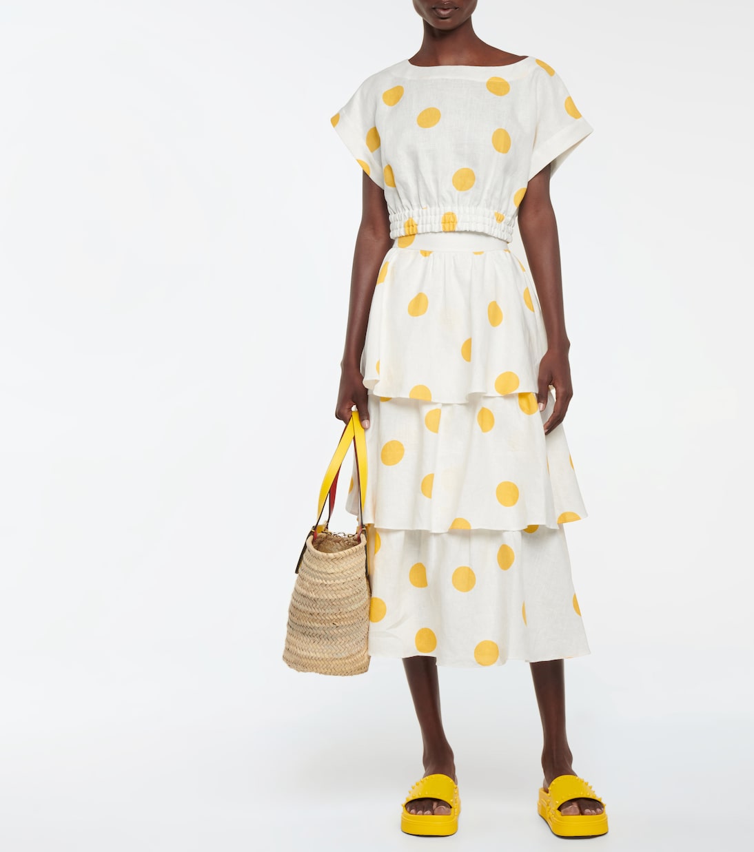Shopper Loubishore in foglie di palma | Christian Louboutin