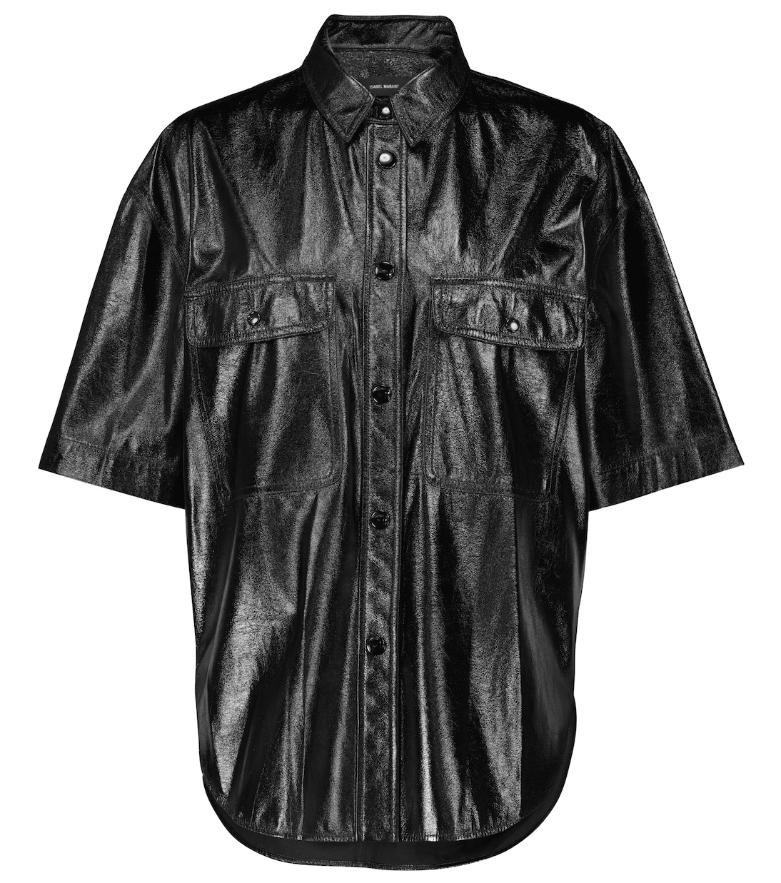 Chemise Gilina en cuir synthétique | Isabel Marant