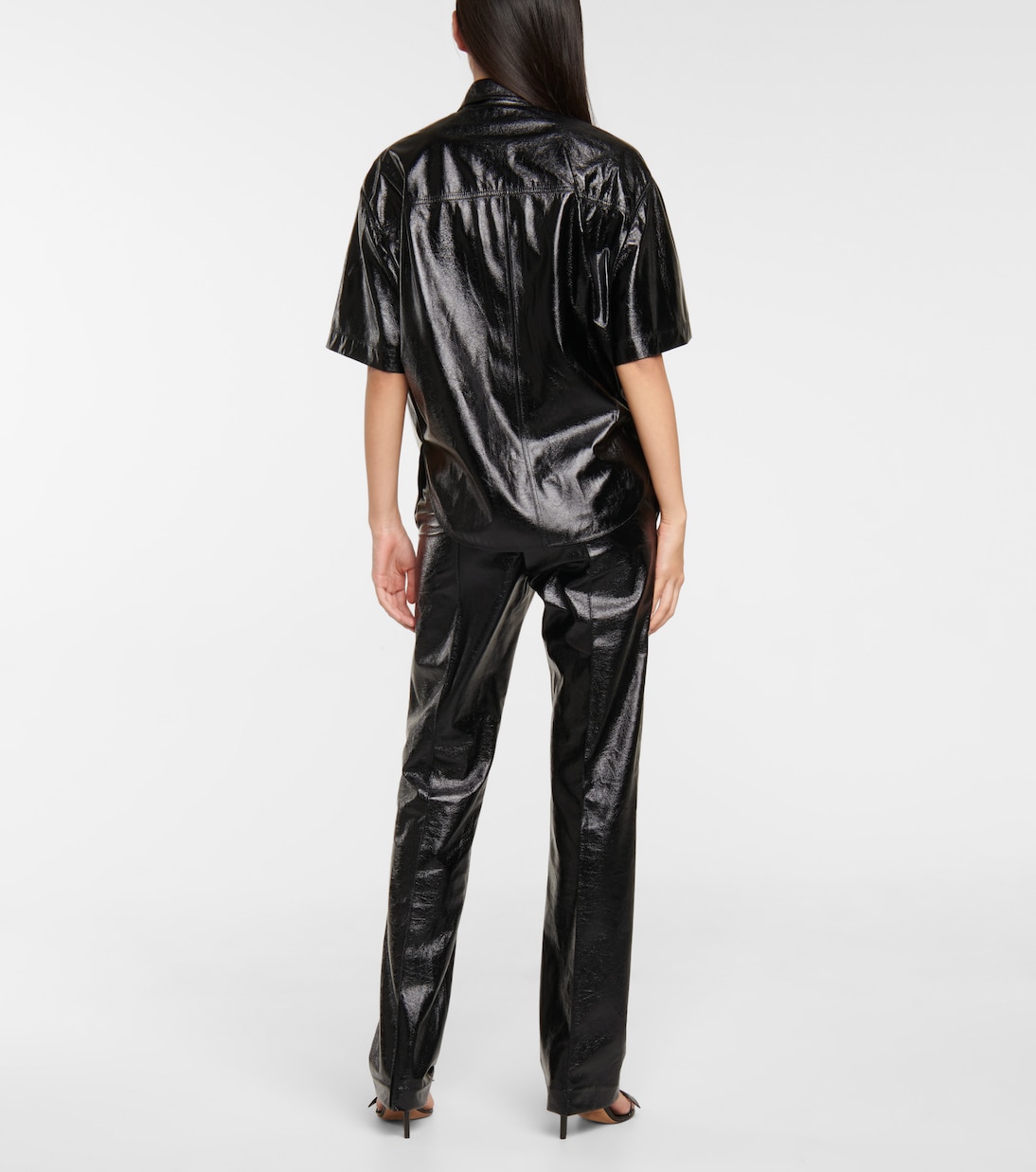 Chemise Gilina en cuir synthétique | Isabel Marant