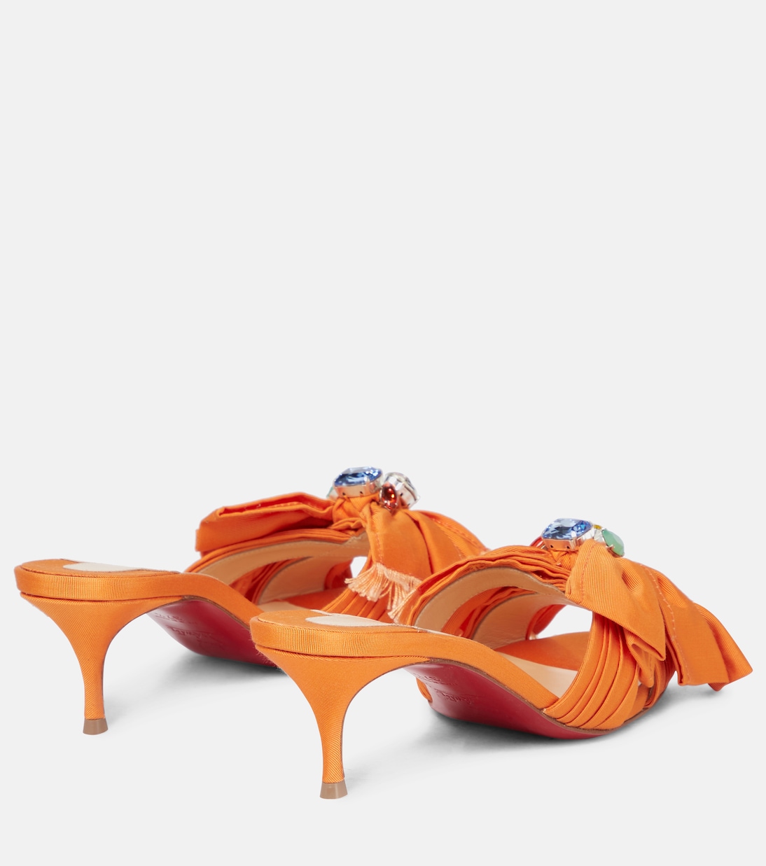 Mules Marie Anne 55 de algodón | Christian Louboutin