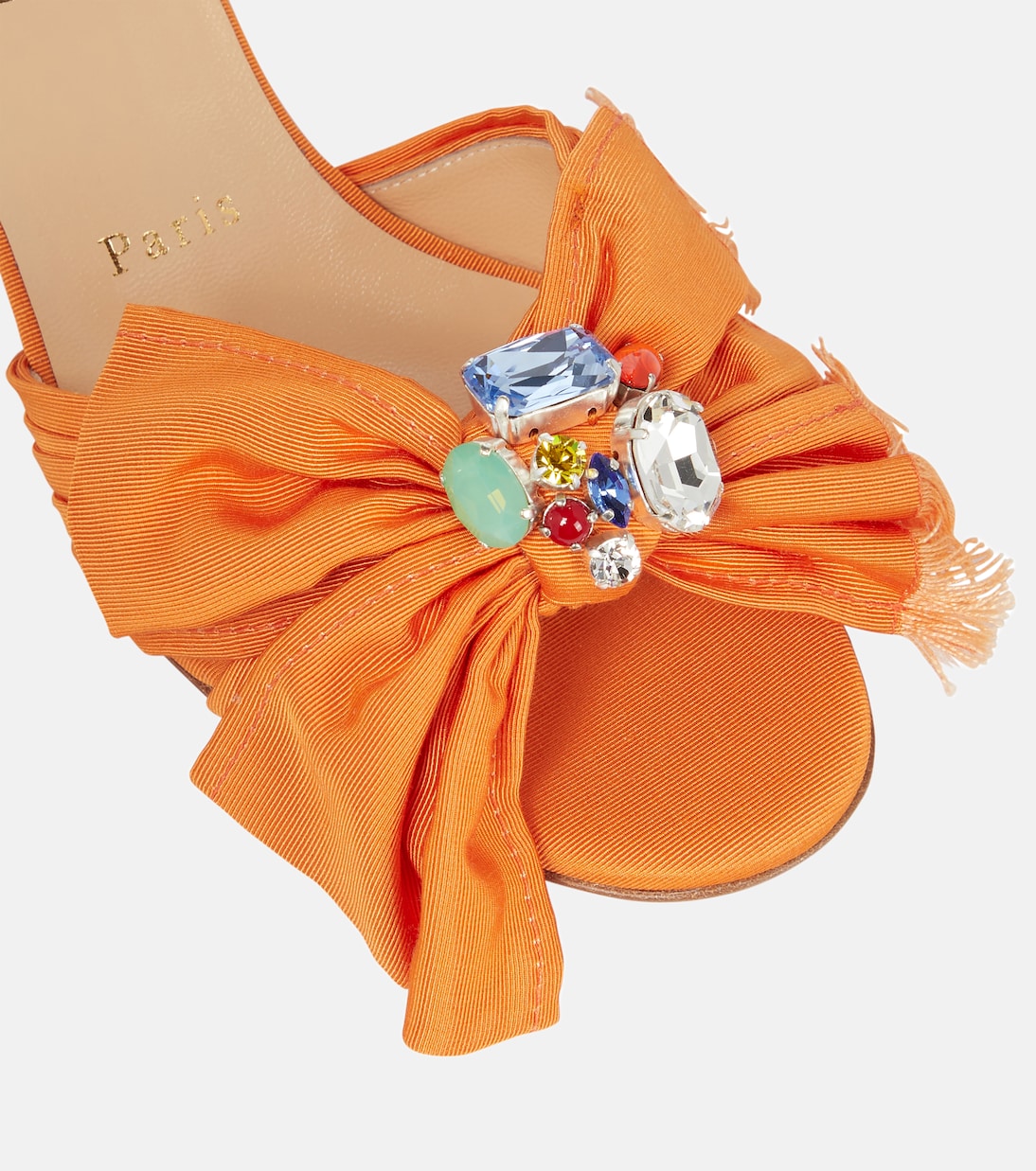Mules Marie Anne 55 de algodón | Christian Louboutin