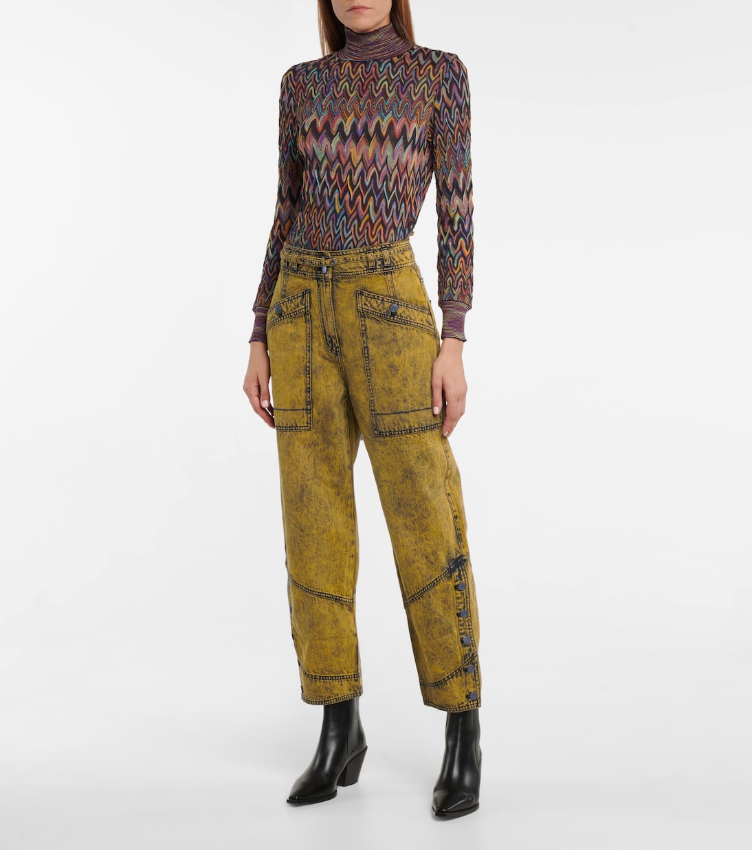 Harris high-rise straight jeans | Ulla Johnson