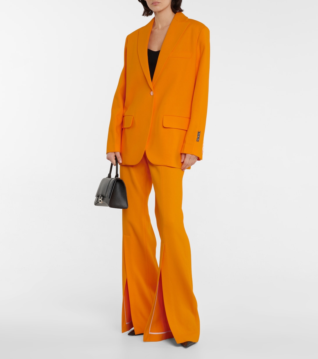 High-rise flared pants | Off-White