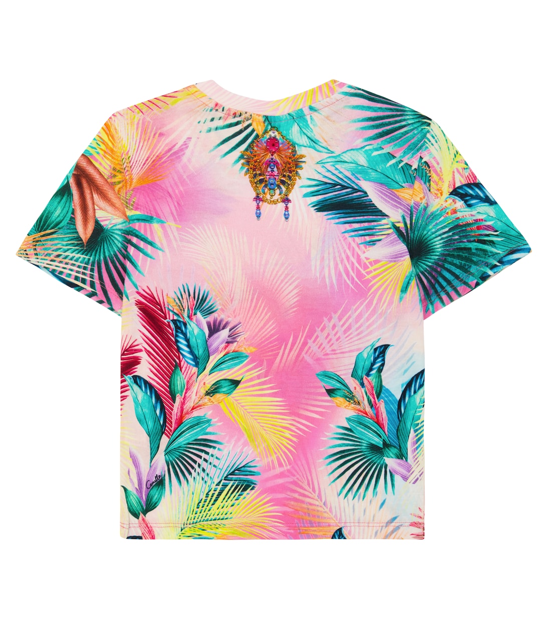 Camiseta estampada con adornos | Camilla Kids