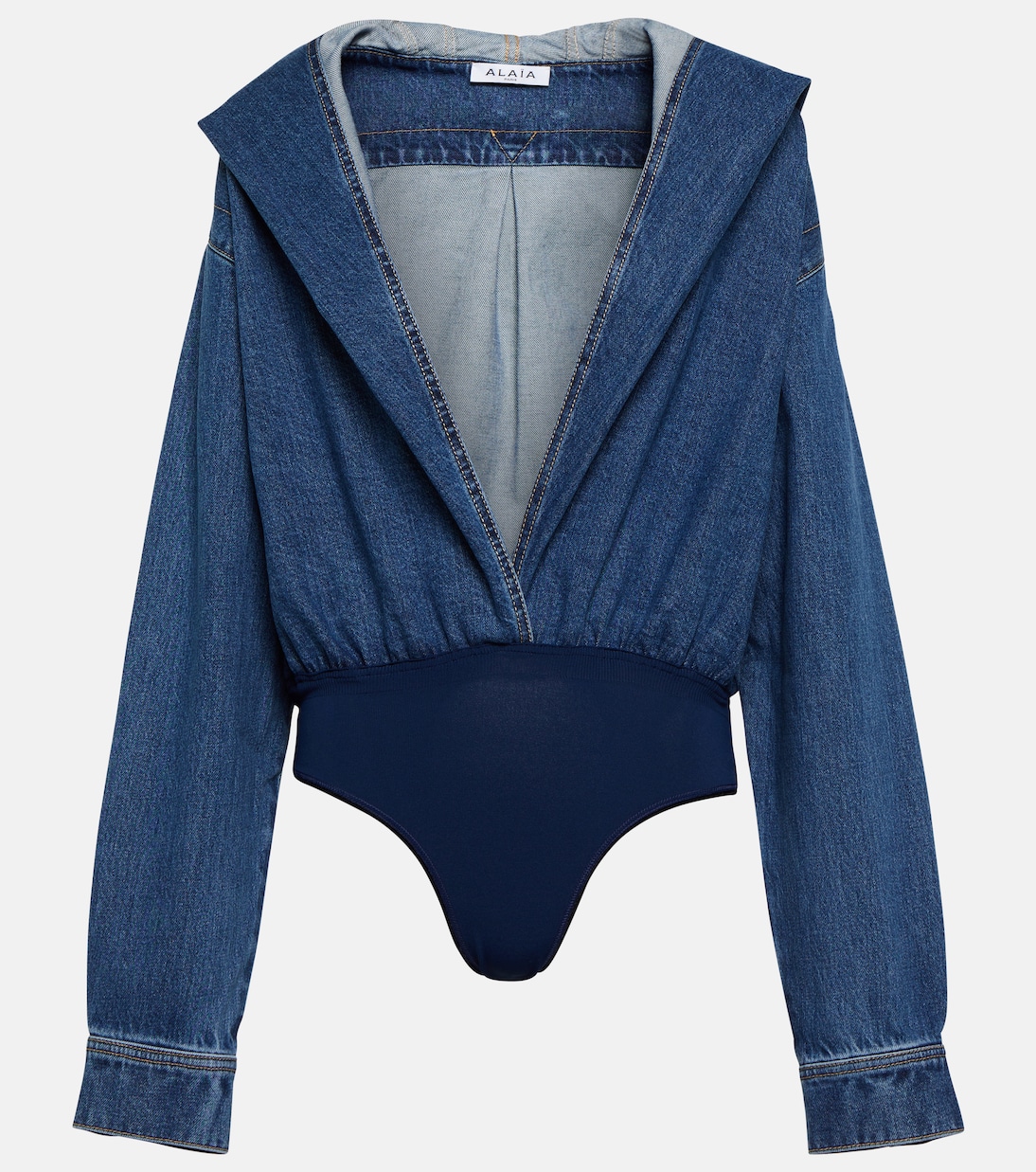 Body en denim | Alaïa