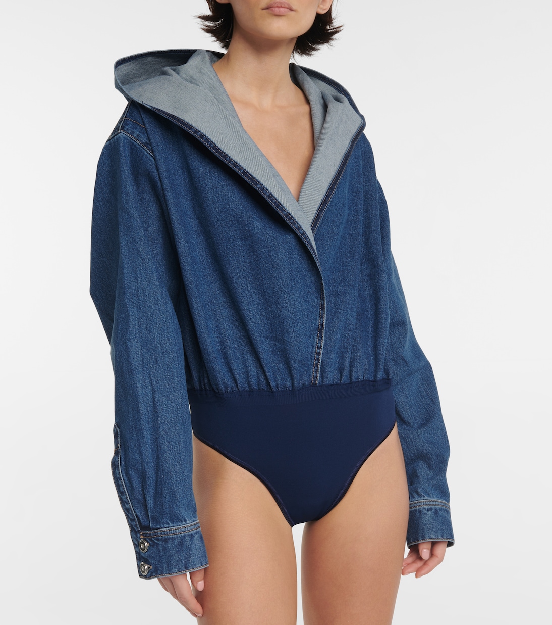 Body en denim | Alaïa