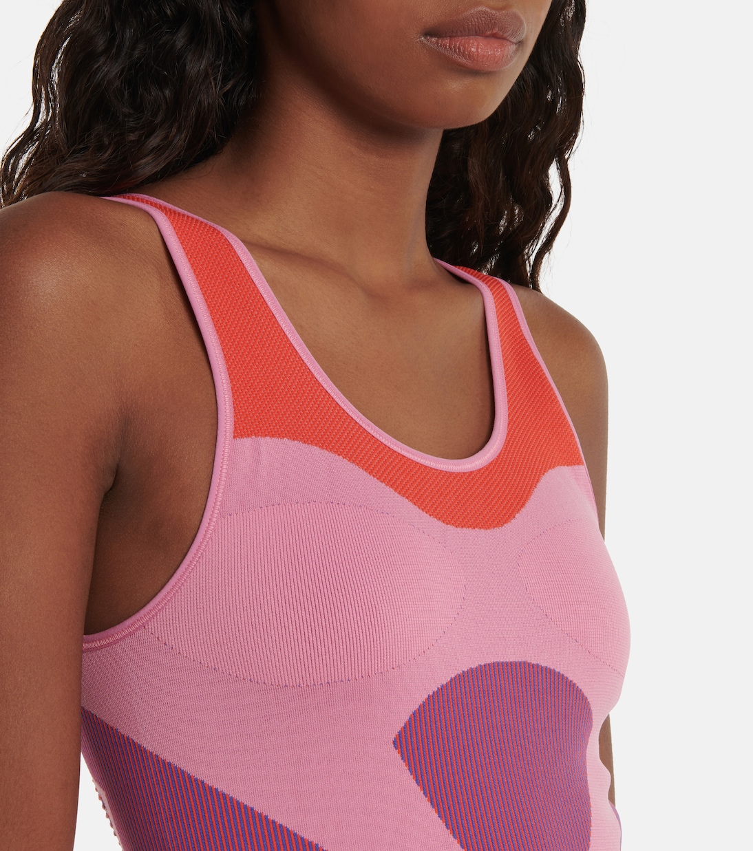 TrueStrength scoop-back leotard | Adidas by Stella McCartney
