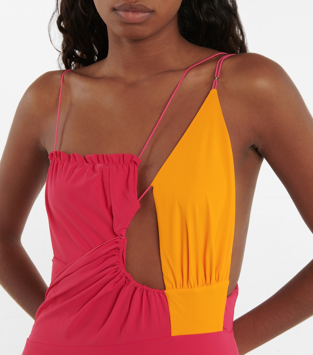 Maillot de bain asymétrique | Nensi Dojaka