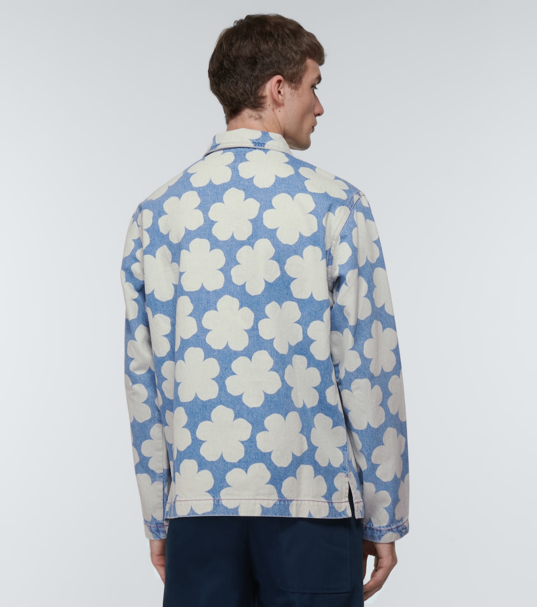 Camisa denim Hana Dots estampada | Kenzo