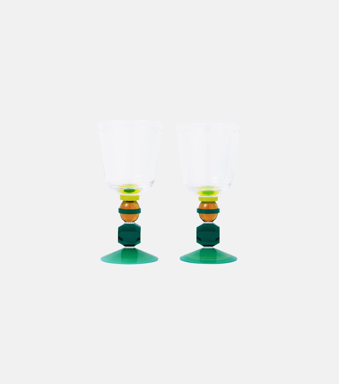 Mayfair set of 2 short crystal glasses | Reflections Copenhagen
