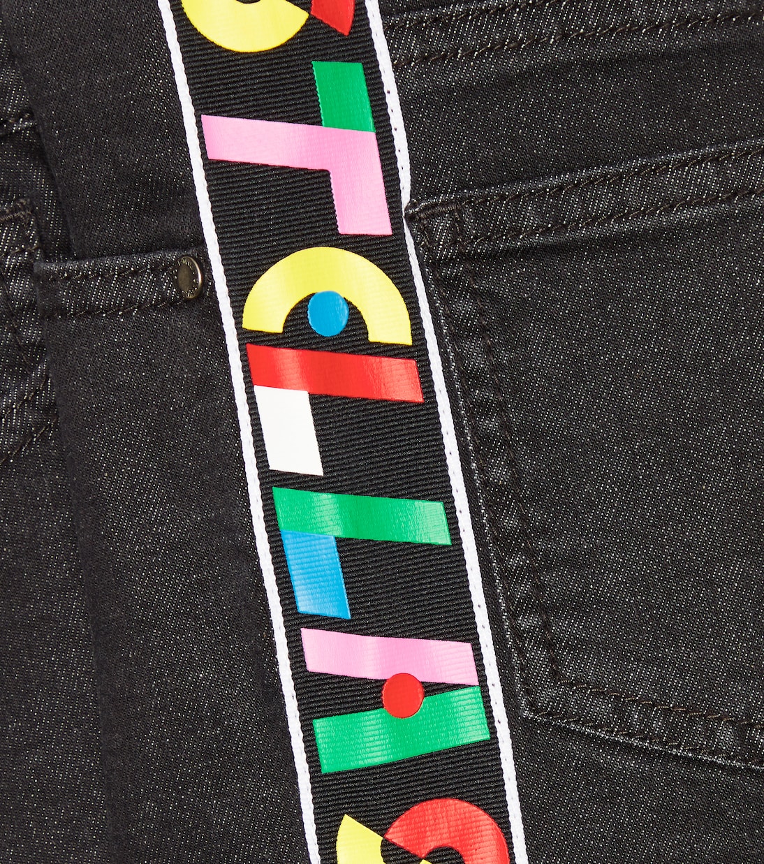 Jeans regular con logo | Stella McCartney Kids