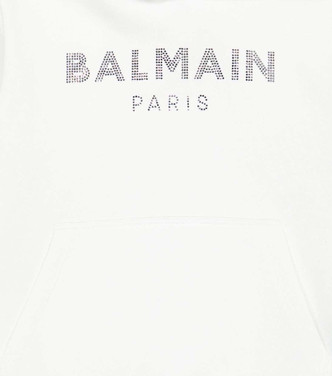 Sudadera de algodón con logo | Balmain Kids