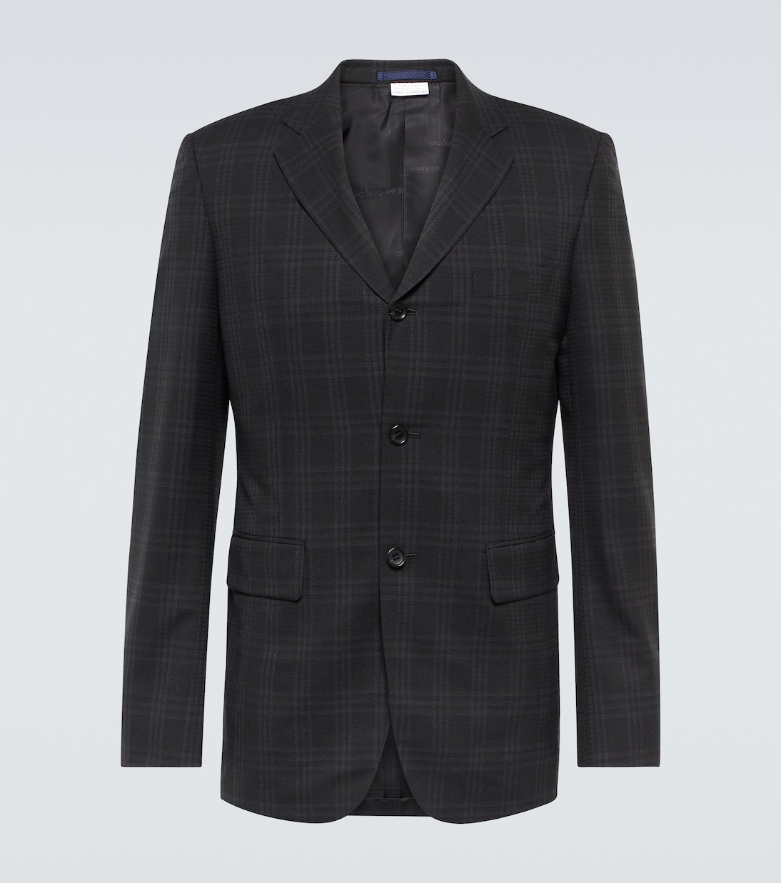 Checked wool blazer | Comme des Garçons Homme Deux