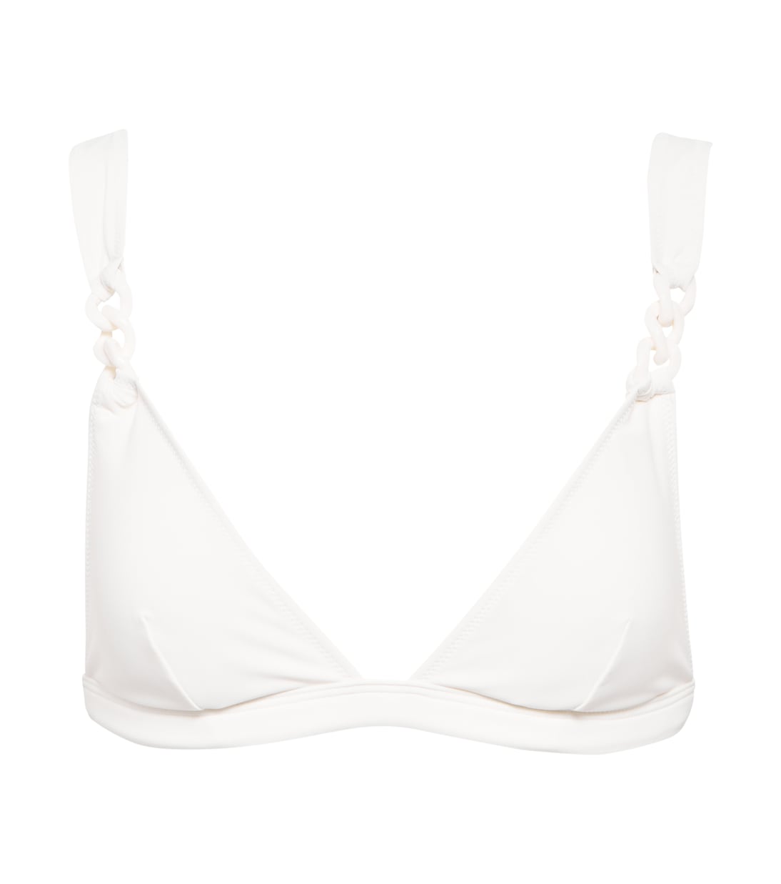 Top de bikini triangular con cadena | Stella McCartney