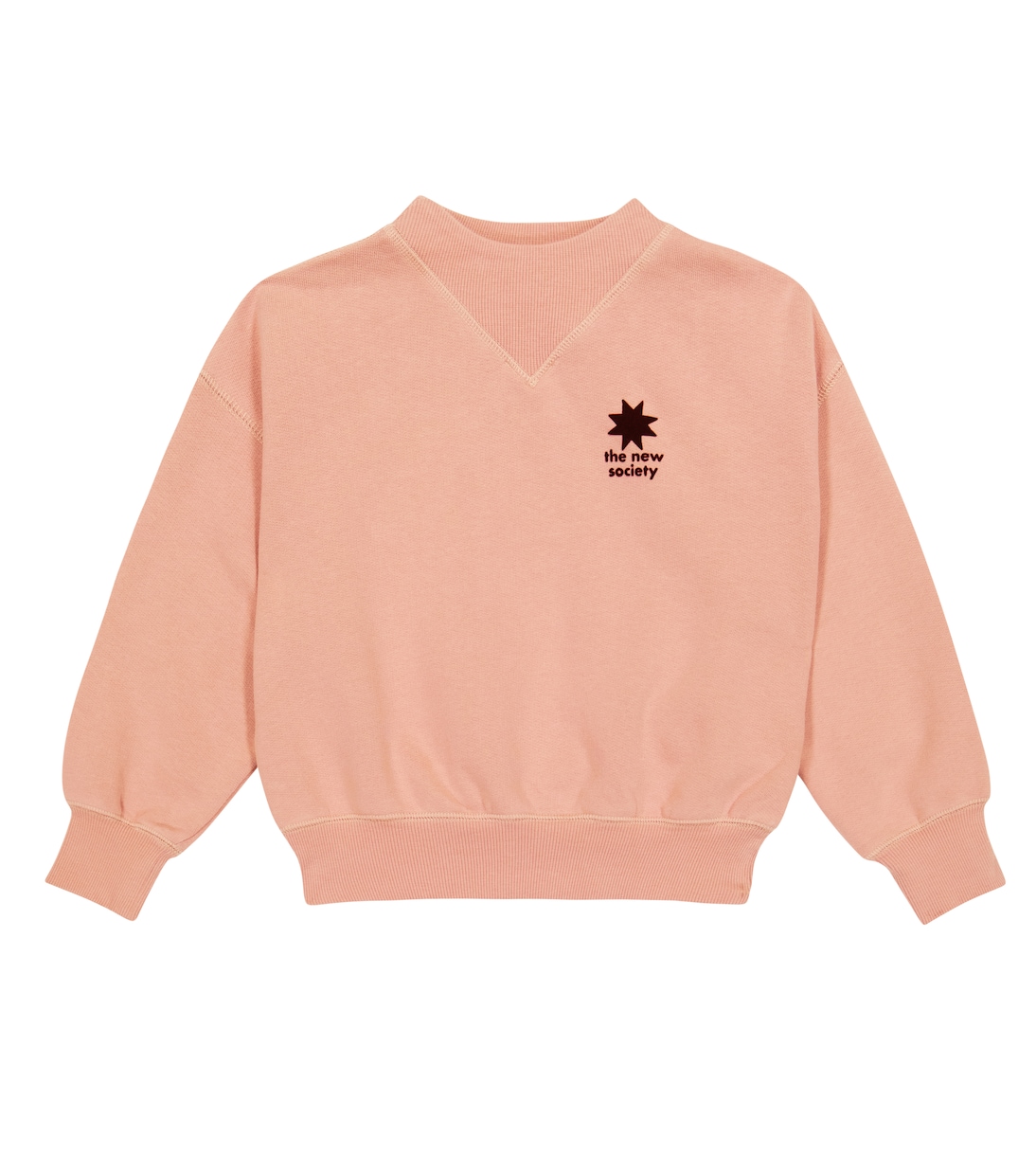 Felpa in cotone con logo | The New Society