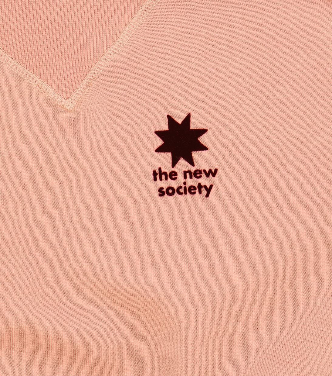 Felpa in cotone con logo | The New Society