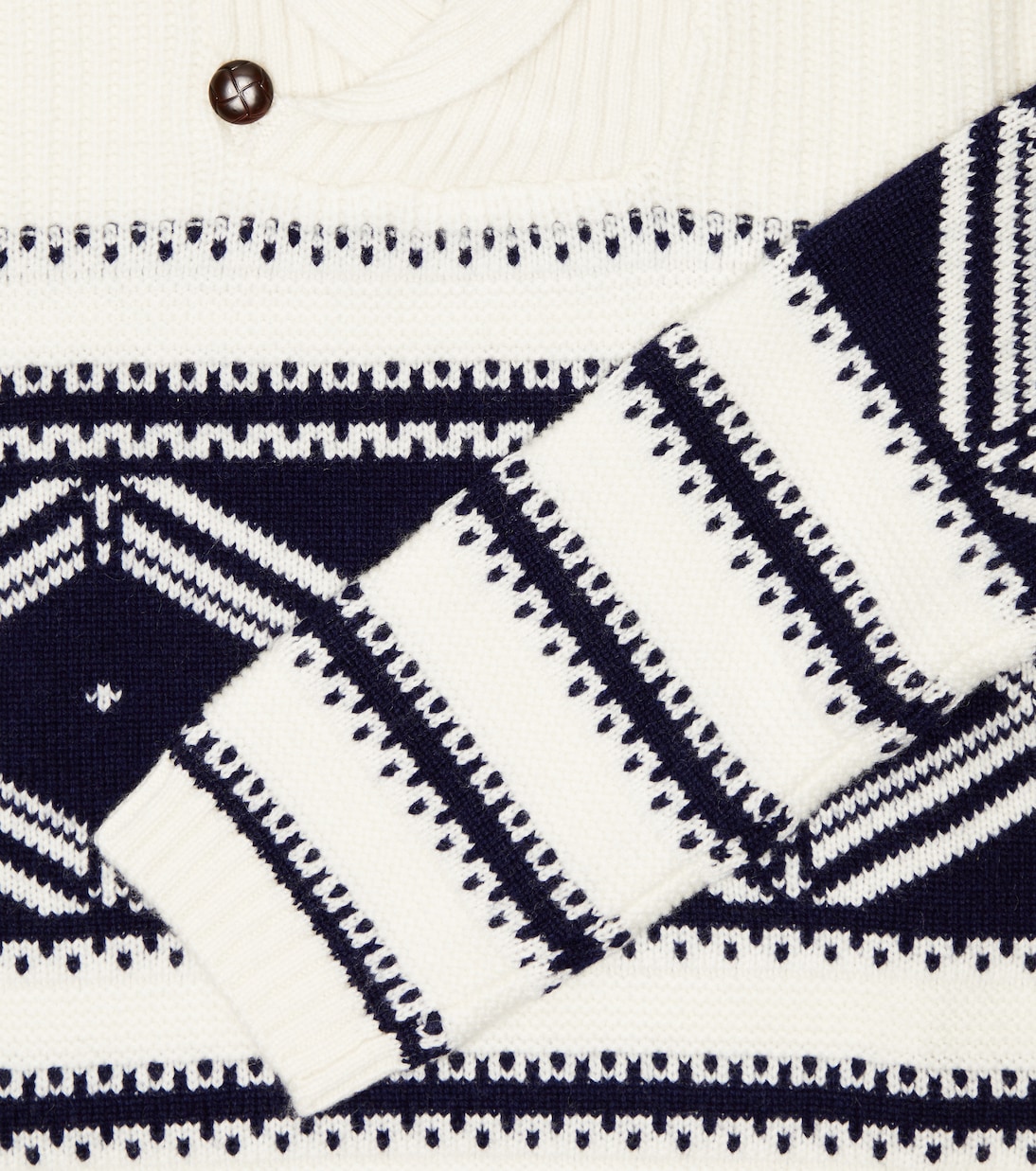 Intarsia wool-blend sweater | Tartine et Chocolat