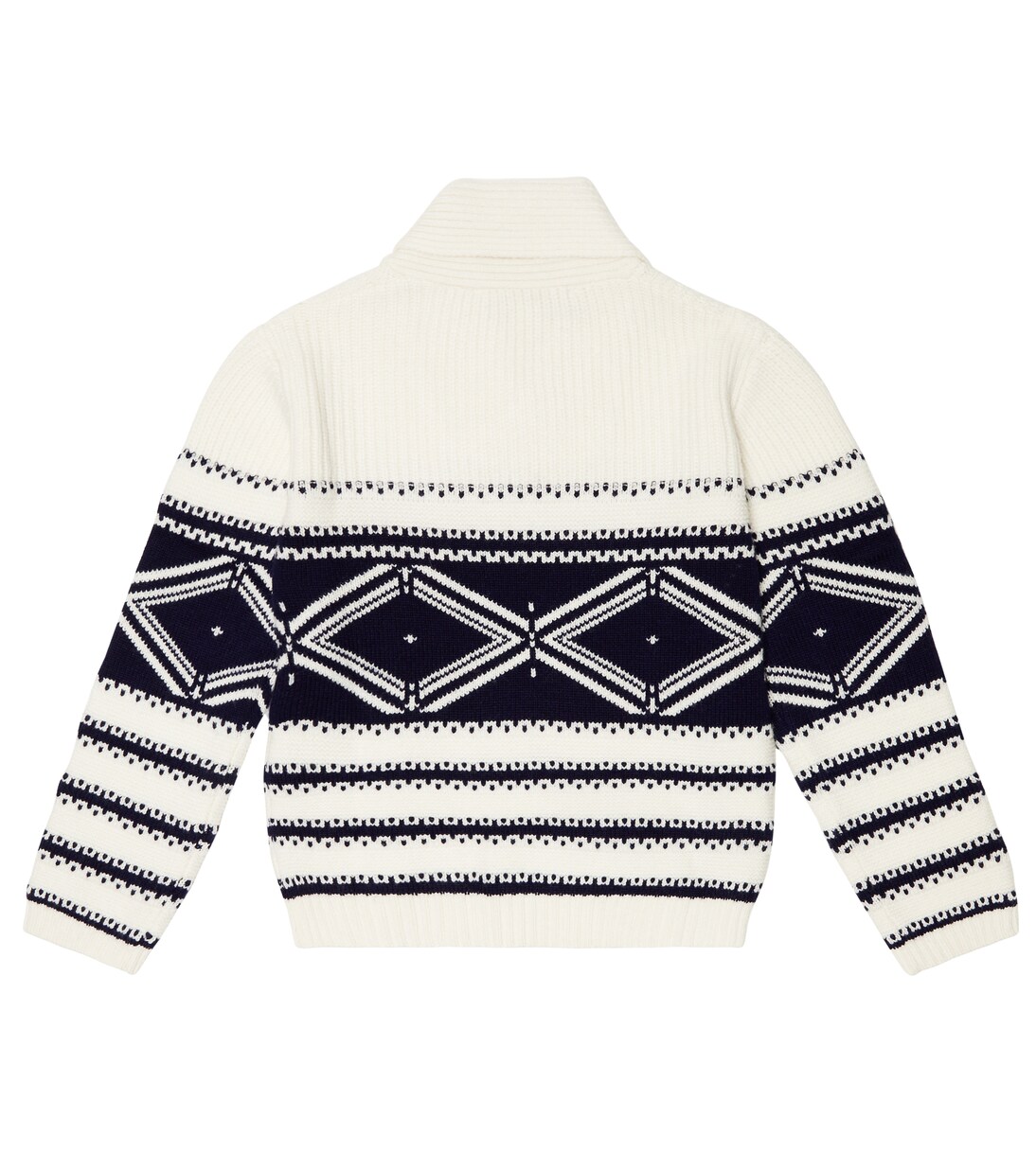 Intarsia wool-blend sweater | Tartine et Chocolat