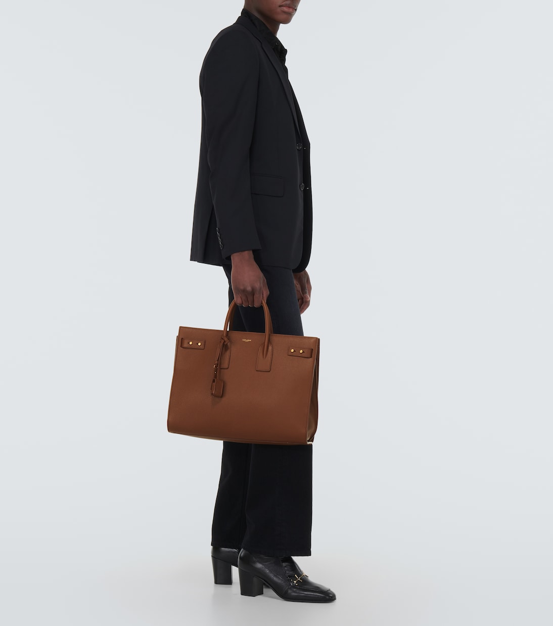 Borsa Sac de Jour Thin Large in pelle | Saint Laurent