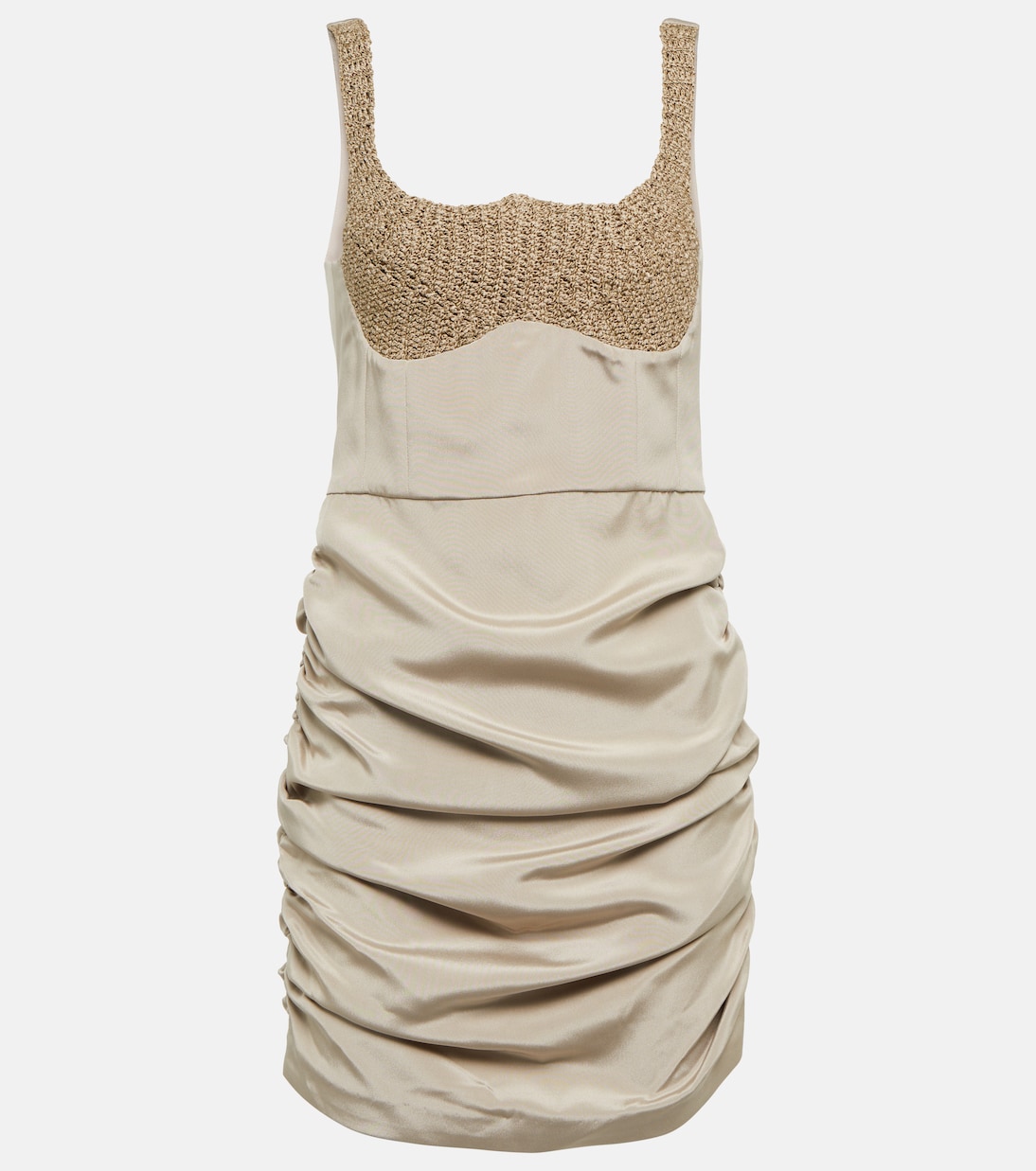 Minikleid Almeria aus einem Seidengemisch | The Mannei