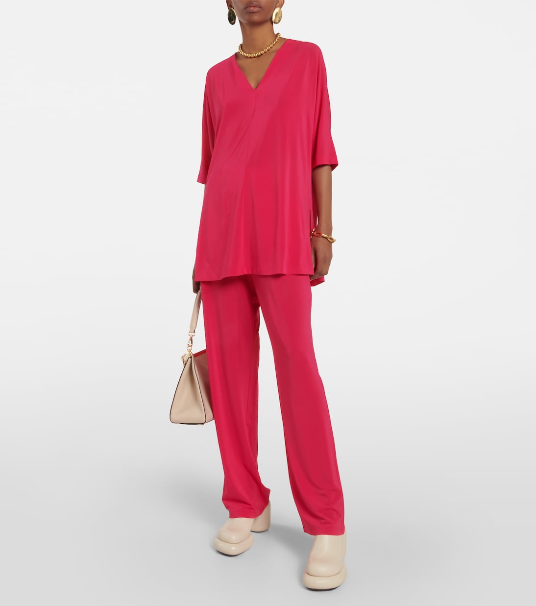 Leisure top Locarno en jersey de crepé | Max Mara