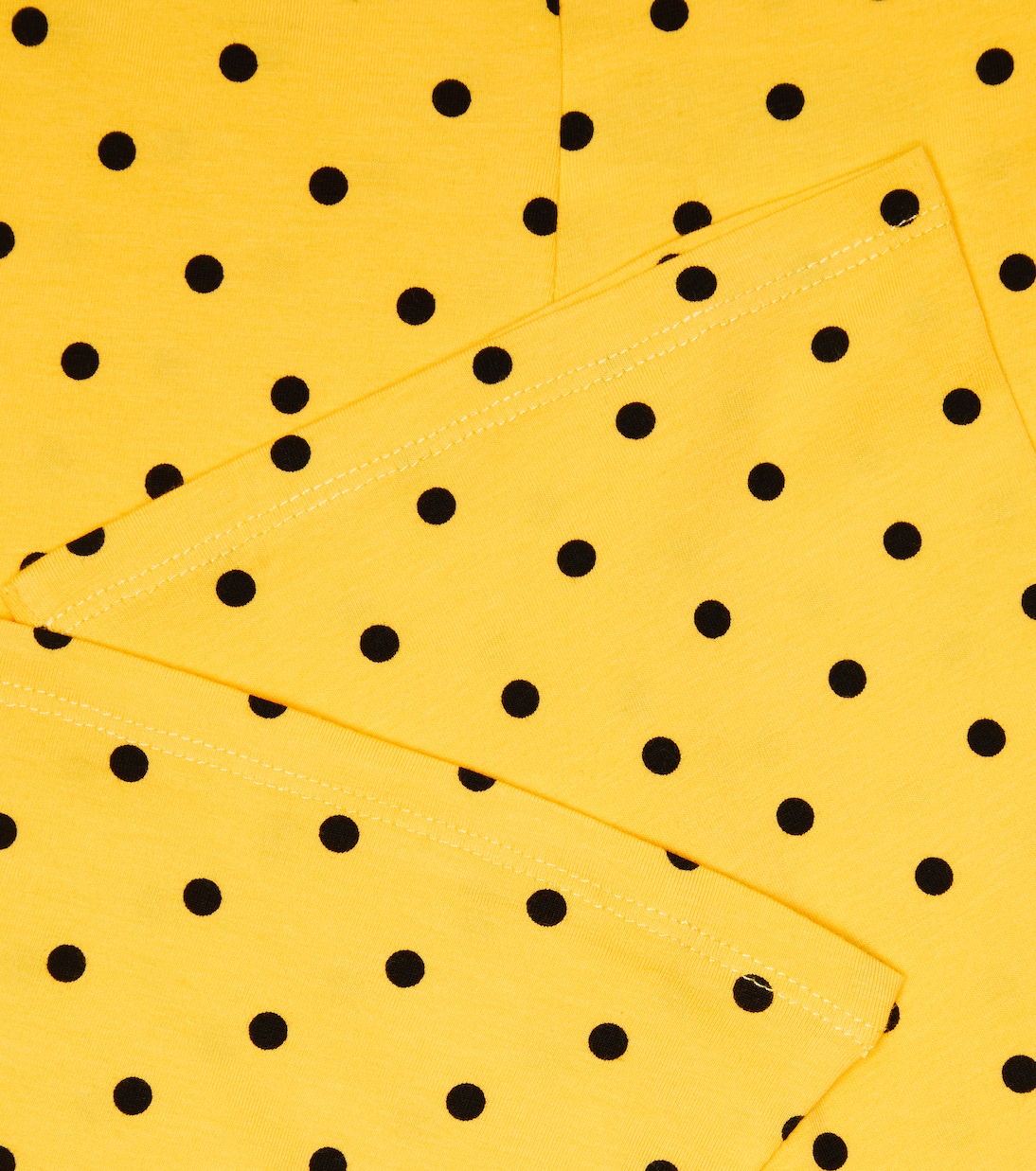 Polka dotted flared jersey pants | Mini Rodini