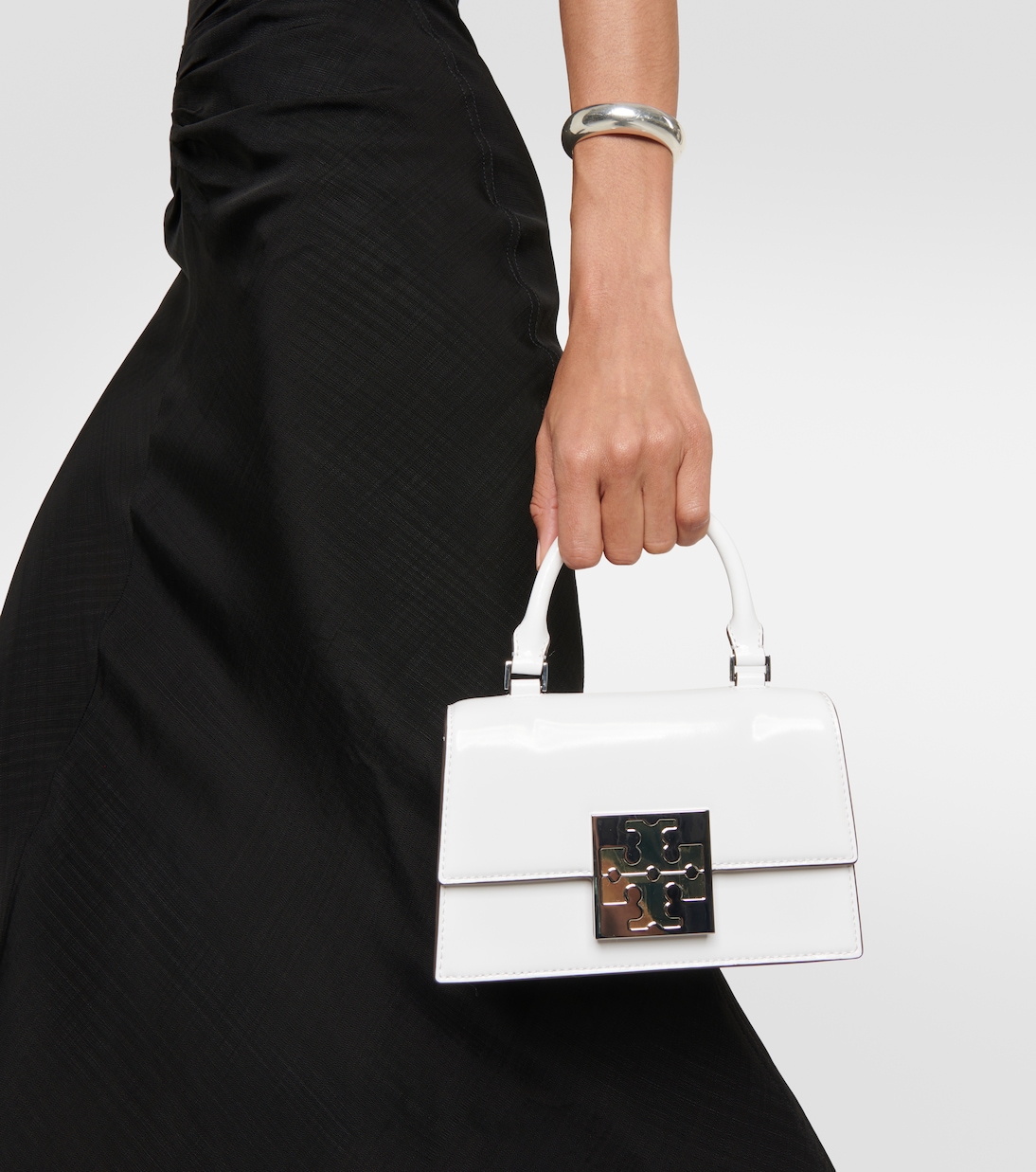 Sac Double T en cuir | Tory Burch