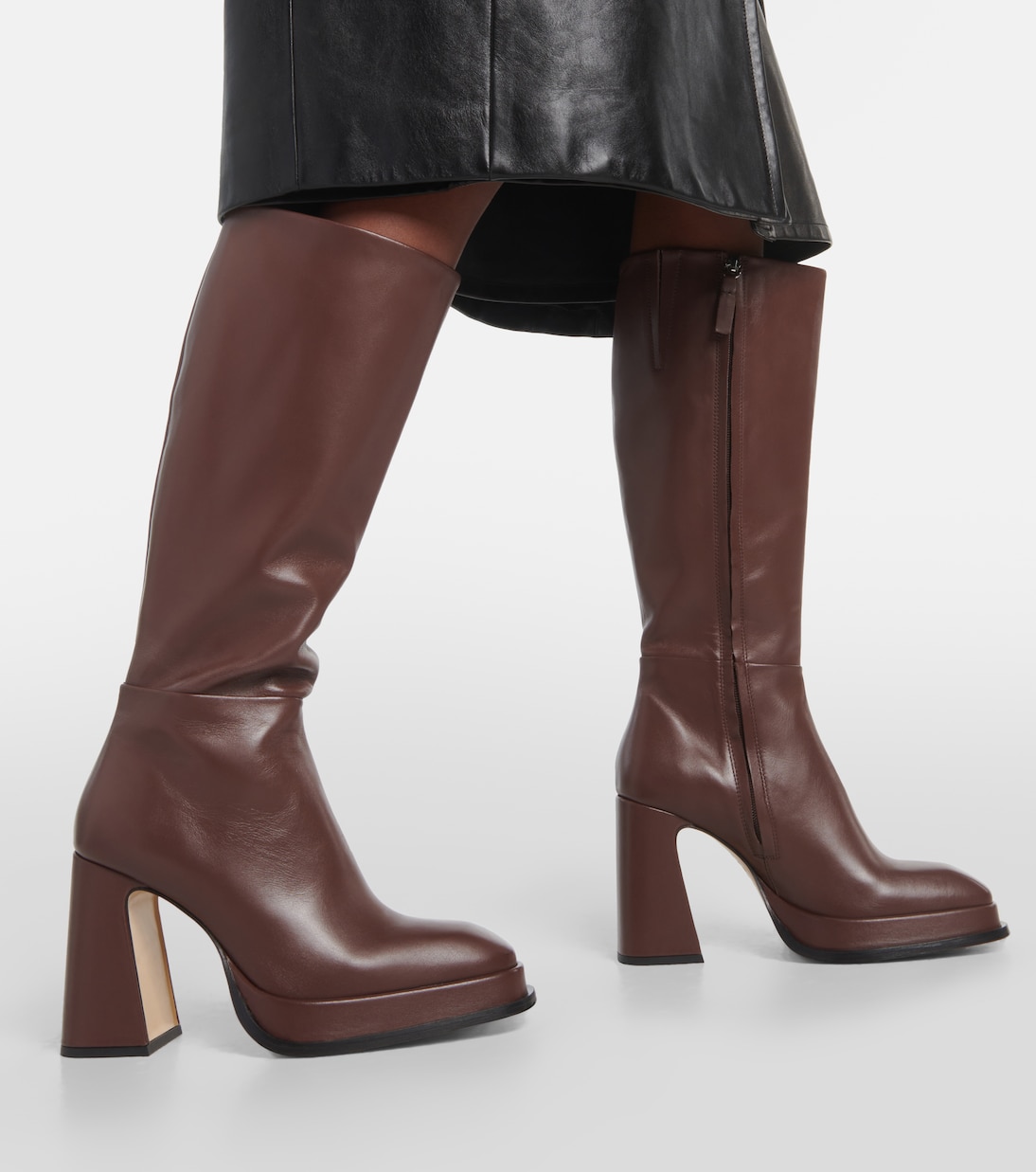 Botas altas Begonia de piel | Souliers Martinez