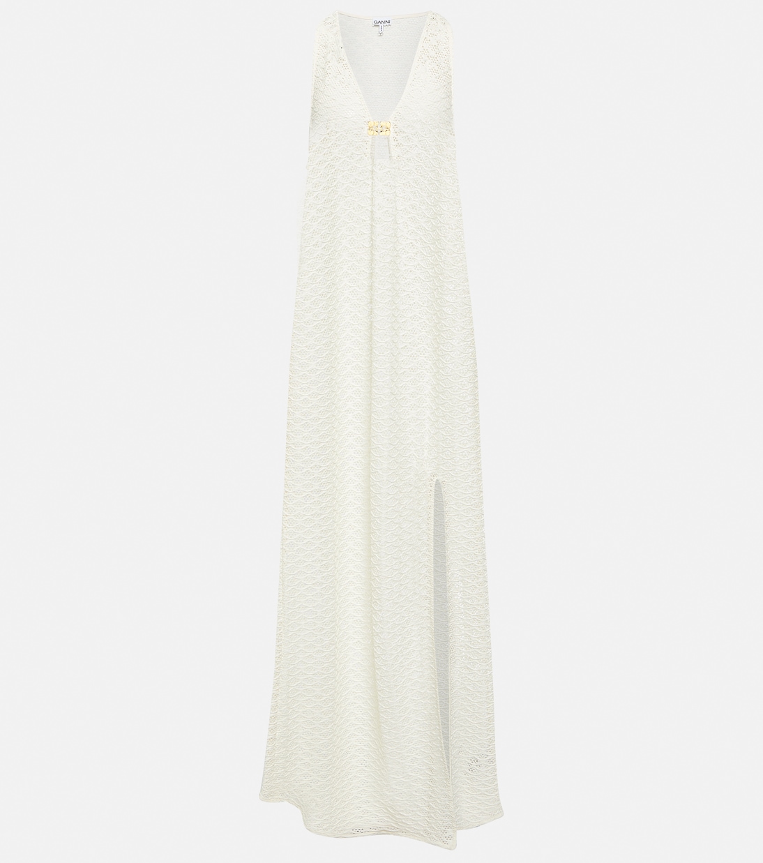 Maxikleid aus Spitze | Ganni