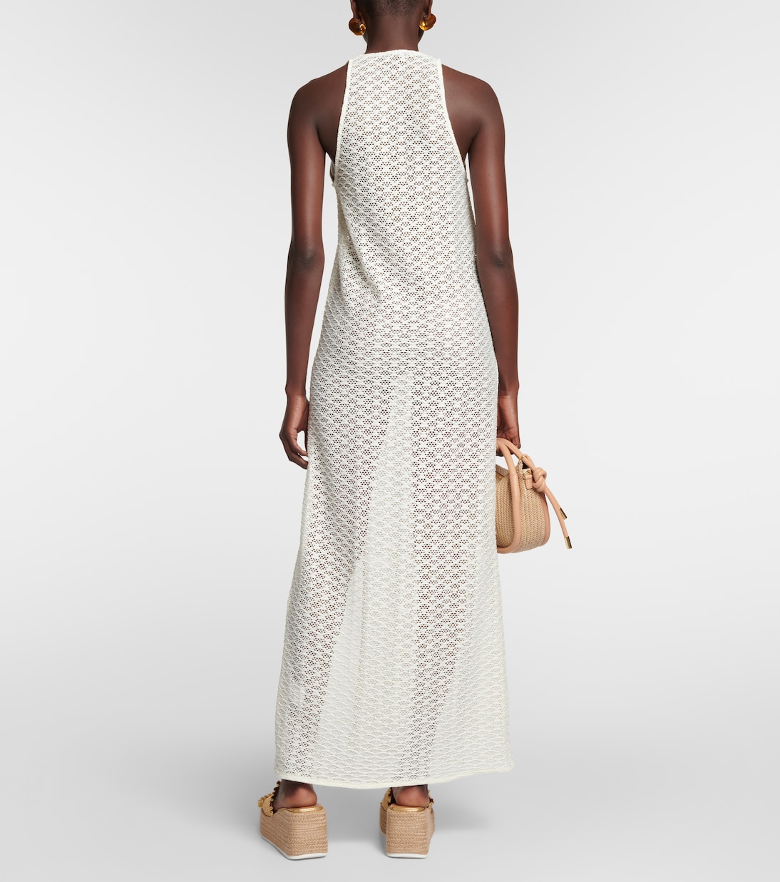 Maxikleid aus Spitze | Ganni