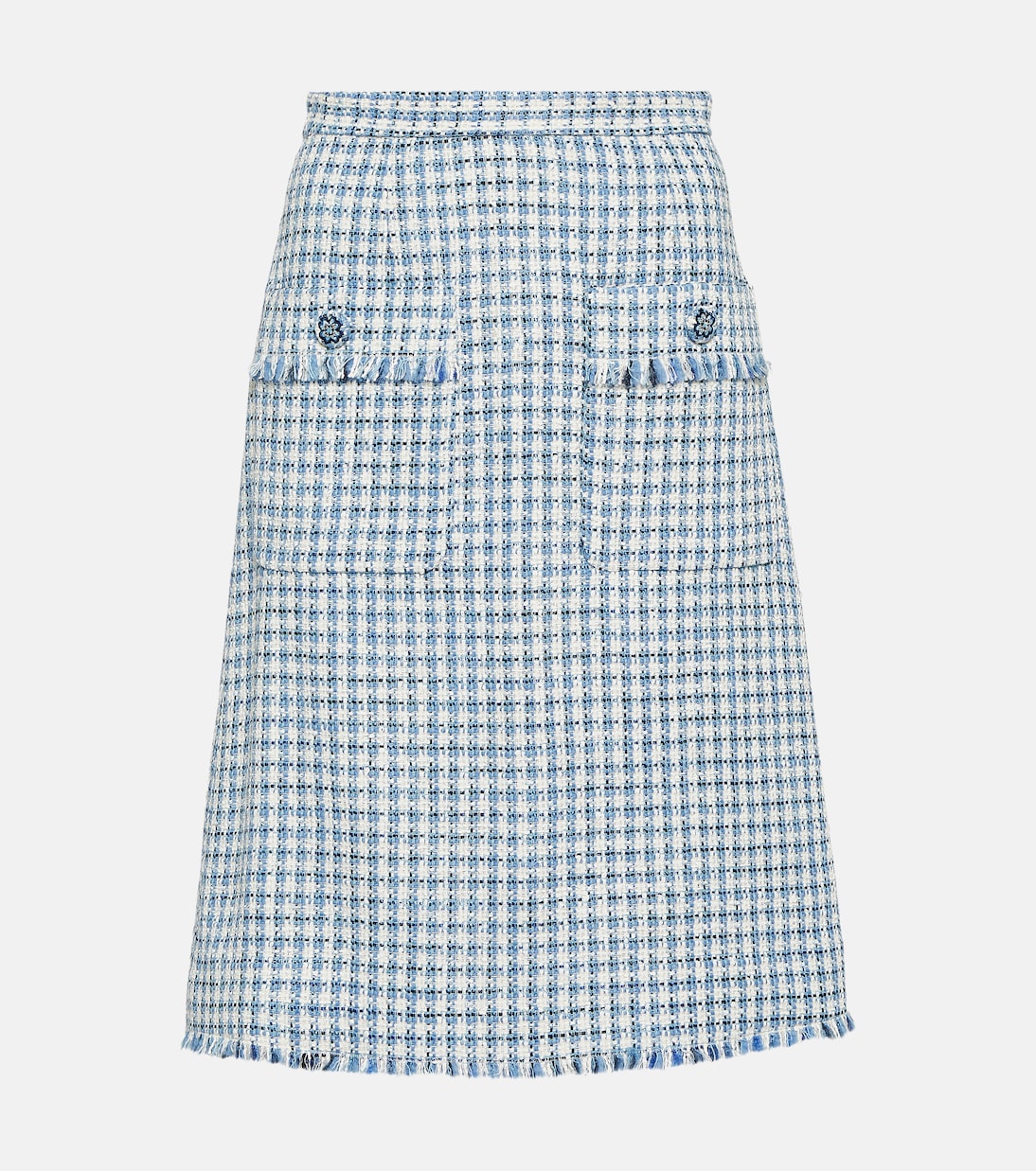 Minigonna a vita alta con stampa pied-de-poule | Etro
