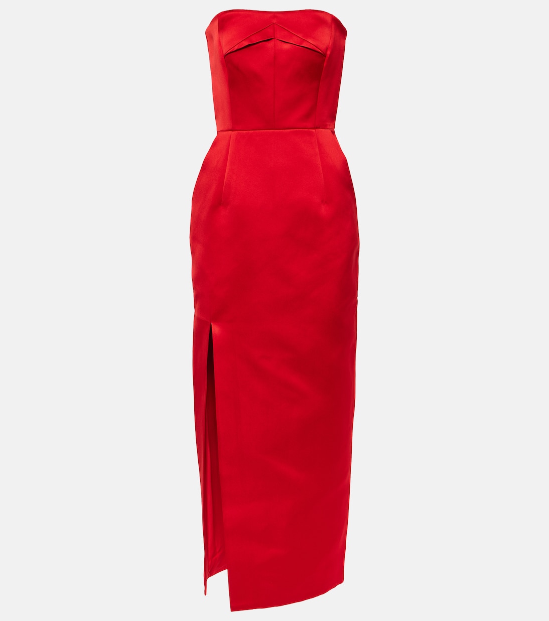 Strapless midi dress | Emilia Wickstead