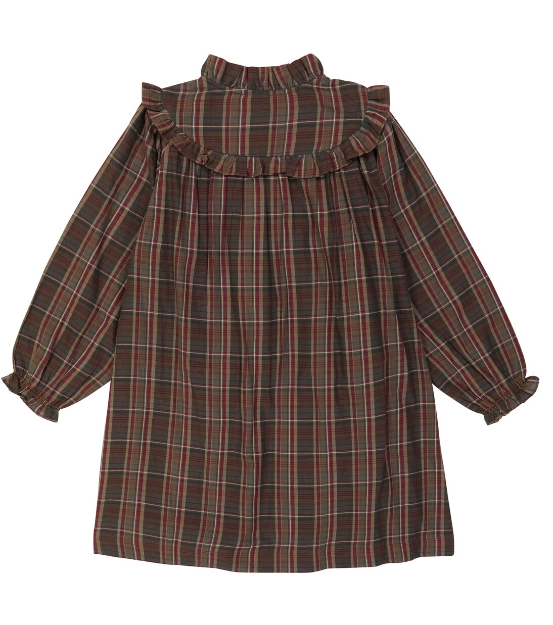 Abito Tish in cotone a quadri | Bonpoint