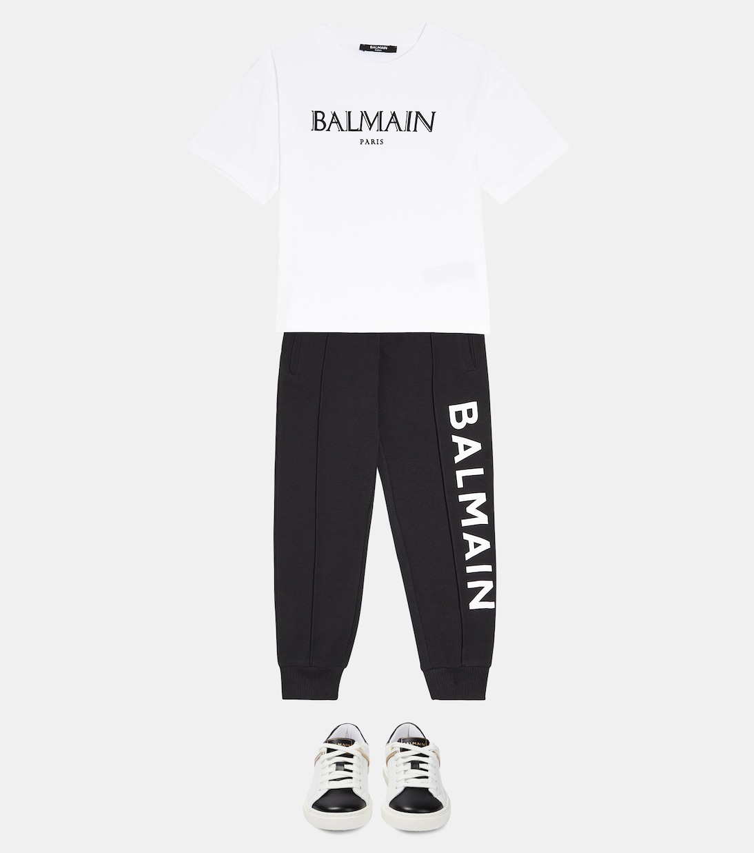 Jogginghose aus Baumwoll-Jersey | Balmain Kids