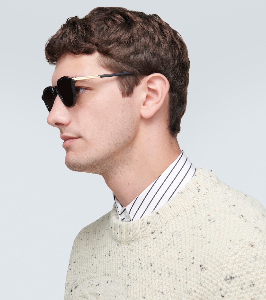 Occhiali da soli rotondi | Bottega Veneta