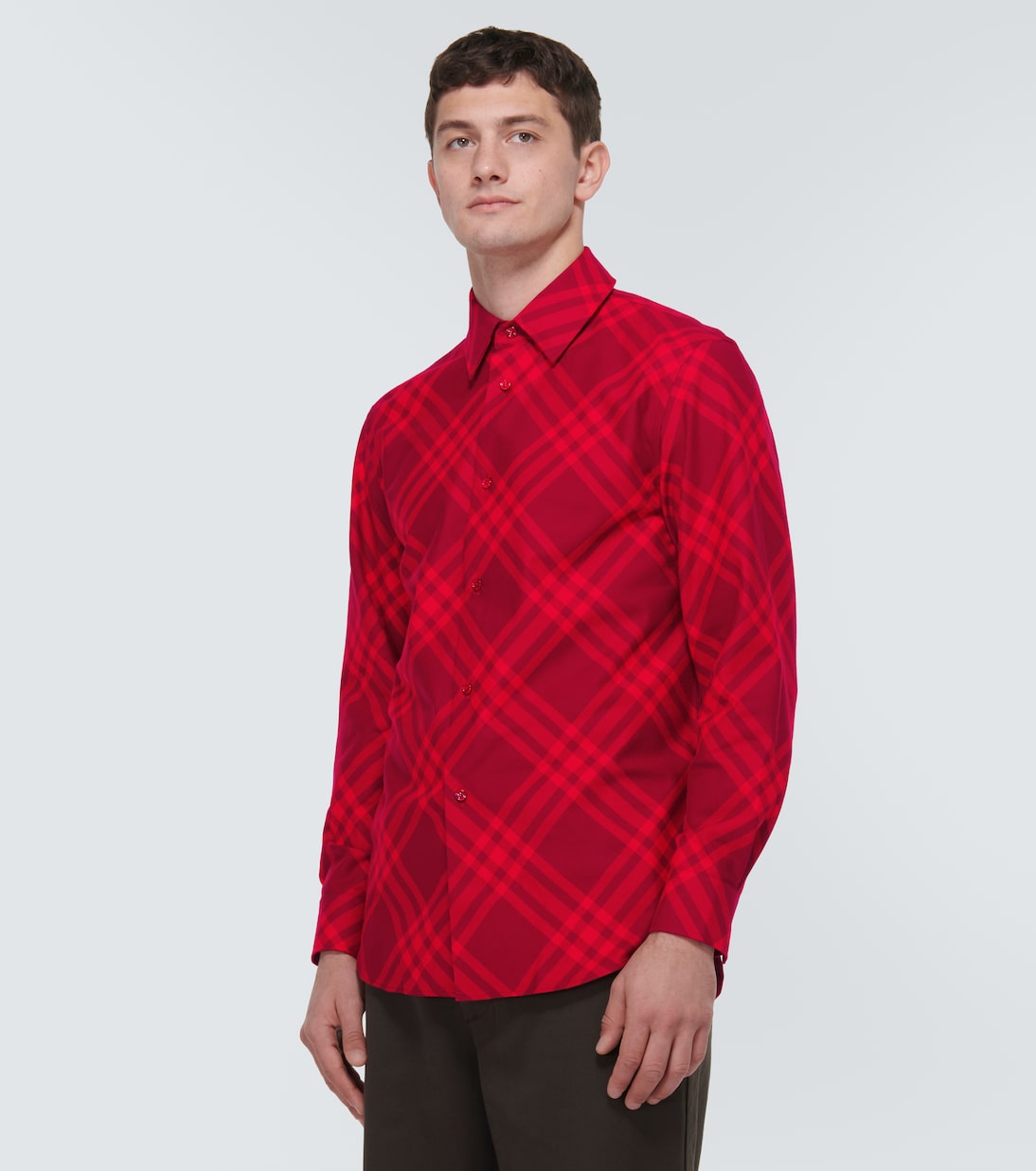 Camicia in cotone a quadri | Burberry