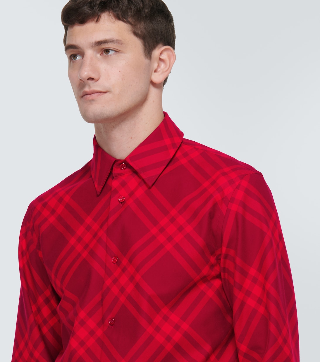 Camicia in cotone a quadri | Burberry